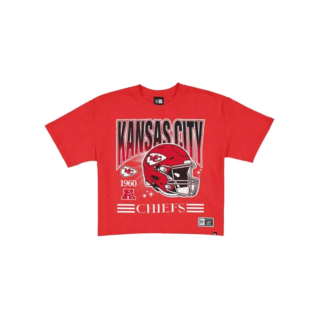 Kansas City Chiefs T-shirt graphique court pour femmes