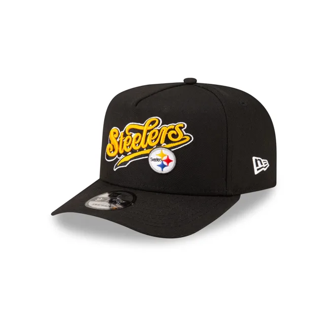 Born x Raised x Pittsburgh Steelers Script Noir 9FIFTY Casquette Snapback A-Frame