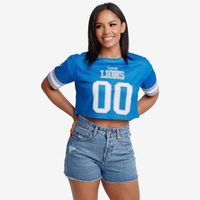 Detroit Lions Haut court en maille Gameday pour femme