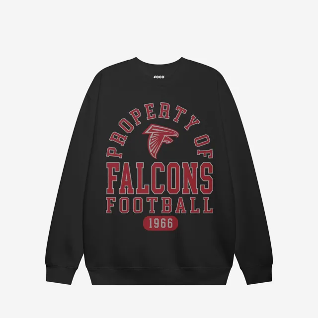 Atlanta Falcons Propriété du sweat-shirt à col rond