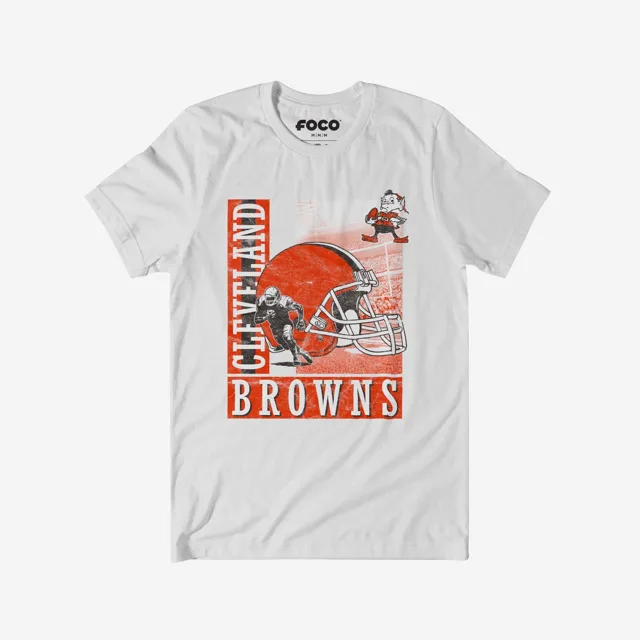 T-shirt Cleveland Browns avec casque Dash