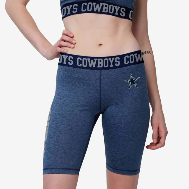 Dallas Cowboys Short de vélo statique Team Color pour femme