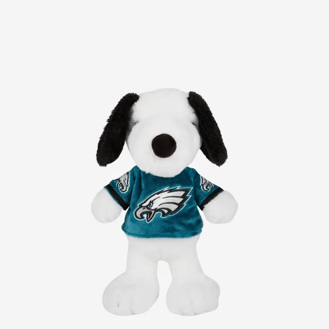 Philadelphia Eagles Snoopy Peanuts Team Jersey Peluche