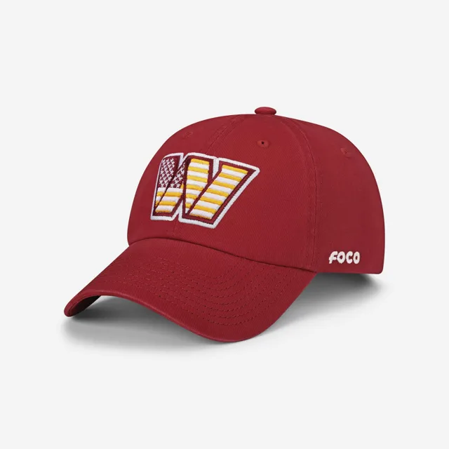 Washington Commanders Casquette décontractée avec logo principal Americana