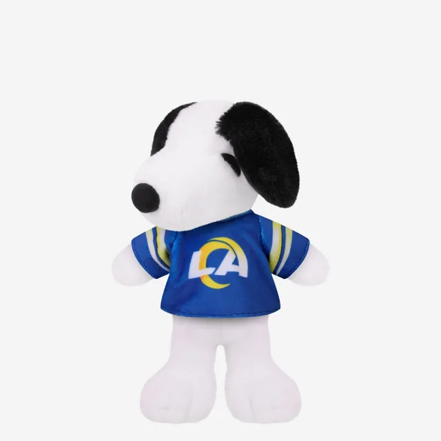 Los Angeles Rams Snoopy Peanuts Team Jersey Peluche