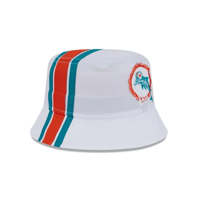 Chapeau bob à casque historique Miami Dolphins