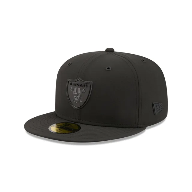 Las Vegas Raiders 2026 Sideline Noir 59FIFTY Casquette ajustée