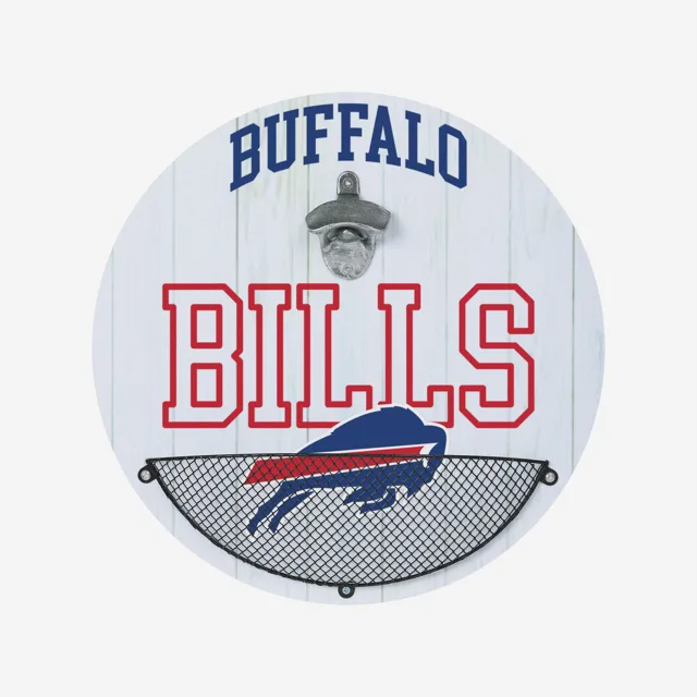 Buffalo Bills Ouvre-bouteille Cap Catcher Panneau mural