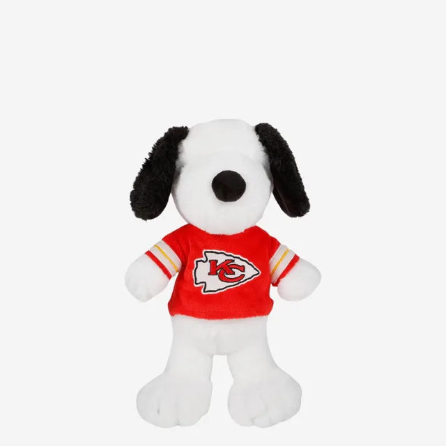 Kansas City Chiefs Snoopy Peanuts Team Jersey Peluche