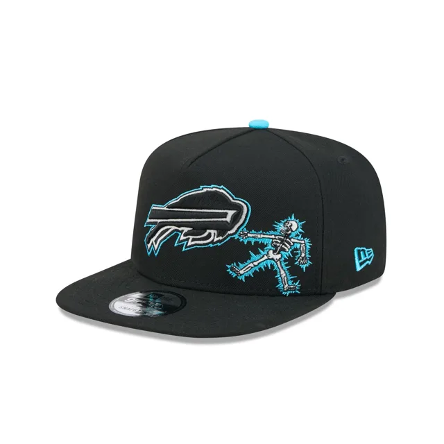 Buffalo Bills Casquette Snapback à cadre en A avec squelette à choc électrique 9FIFTY