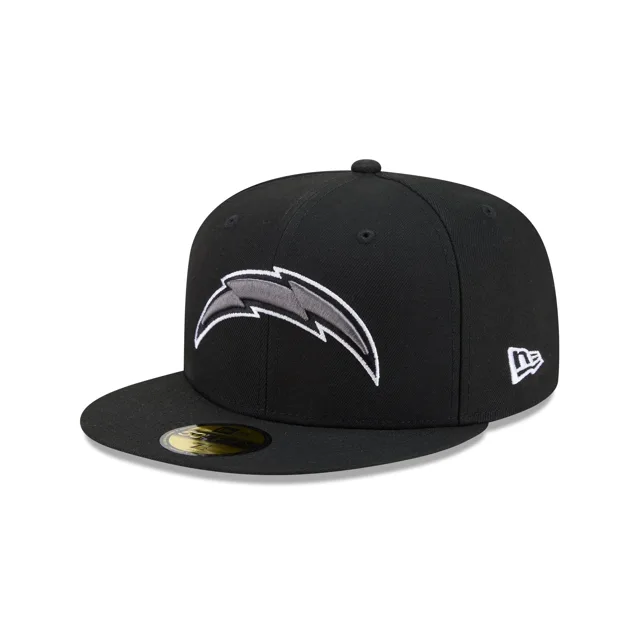 Los Angeles Chargers Casquette ajustée Basic 59FIFTY noire et blanche