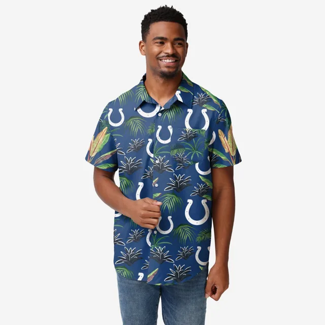 Indianapolis Colts Chemise boutonnée Victory Vacay
