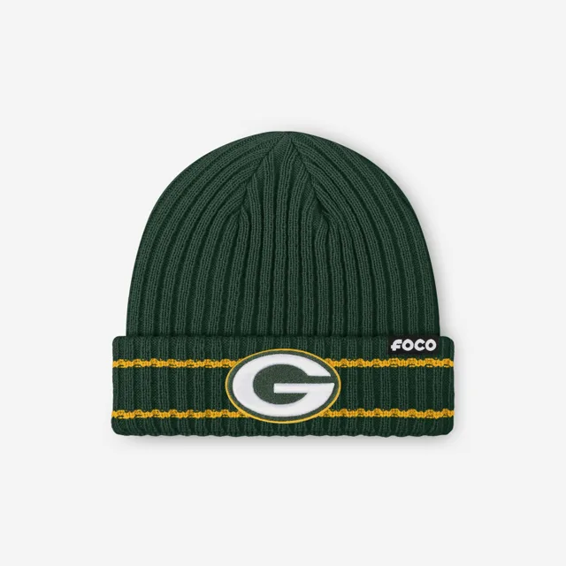 Bonnet côtelé avec logo principal Green Bay Packers