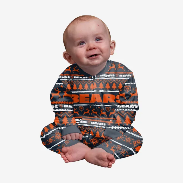 Chicago Bears Pyjama de vacances en famille pour bébé