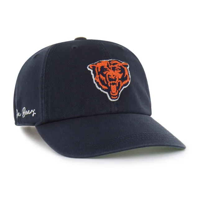Chicago Bears POINT CÔTÉ CHAÎNE '47 NETTOYAGE VISIÈRE LONGUE