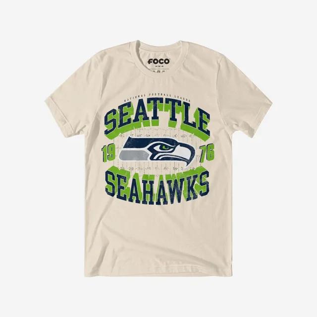 Seattle Seahawks T-shirt avec mot-symbole arqué