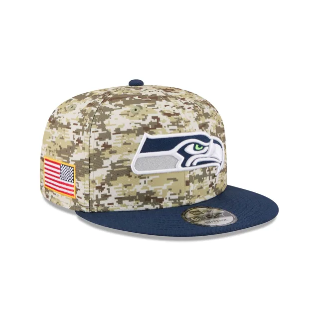 Seattle Seahawks 2025 Salut au service Fan Gear 9FIFTY Snapback Hat