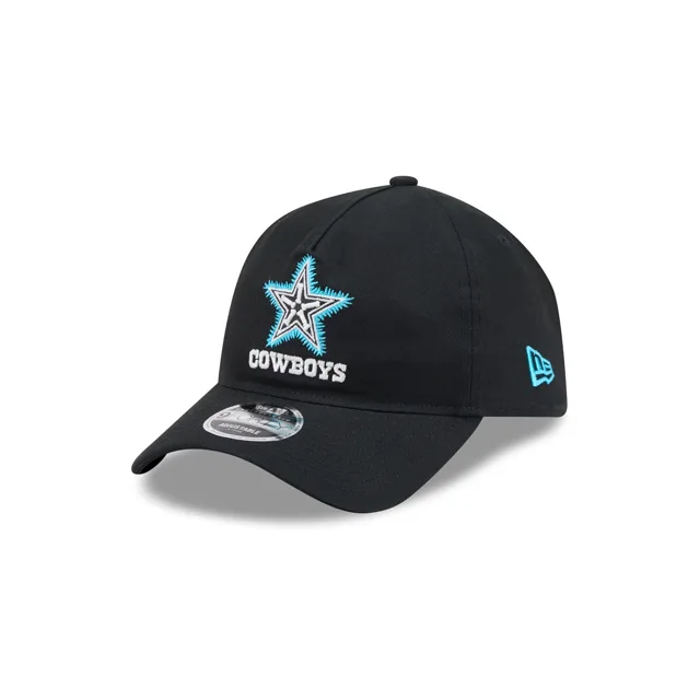Dallas Cowboys Electric Shock 9FORTY Casquette Snapback non structurée en A