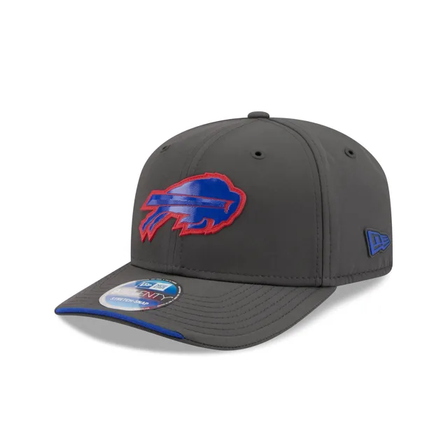 Buffalo Bills 2026 Sideline Cold Weather 9SEVENTY Bonnet extensible à bouton-pression