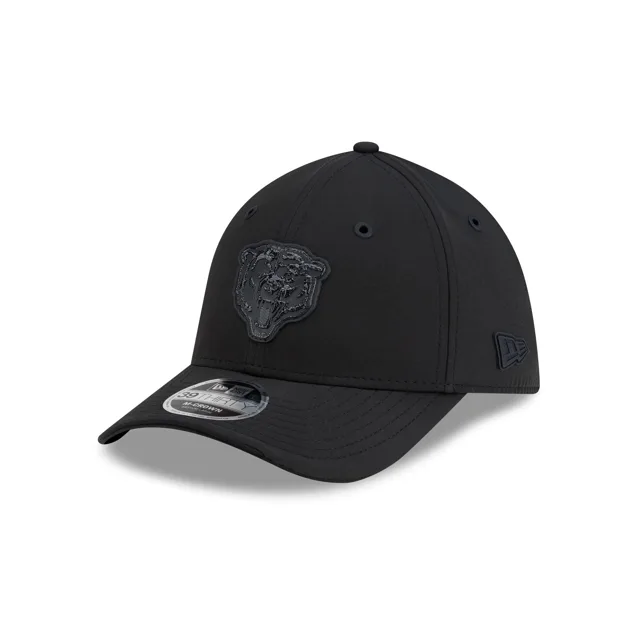 Chicago Bears 2026 Sideline Noir 39THIRTY M-Crown Stretch Fit Chapeau