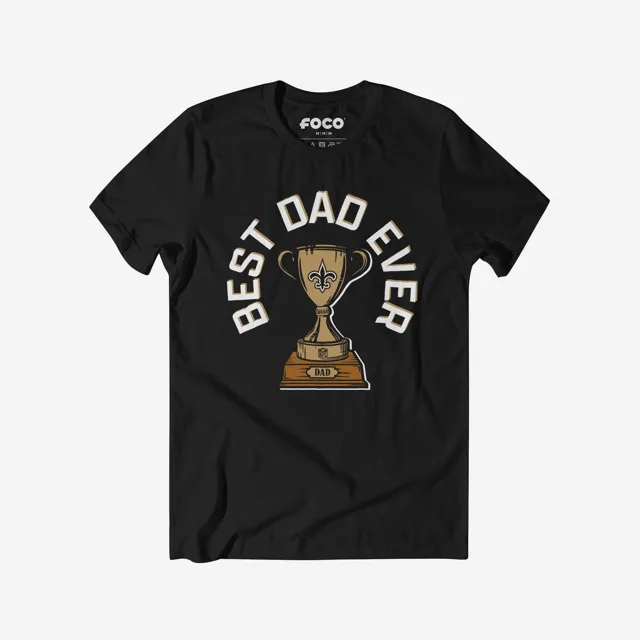 New Orleans Saints T-shirt Trophée du meilleur papa de tous les temps