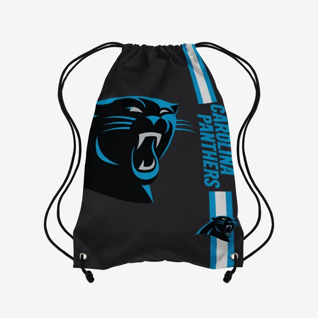 Carolina Panthers Sac à dos à cordon avec grand logo