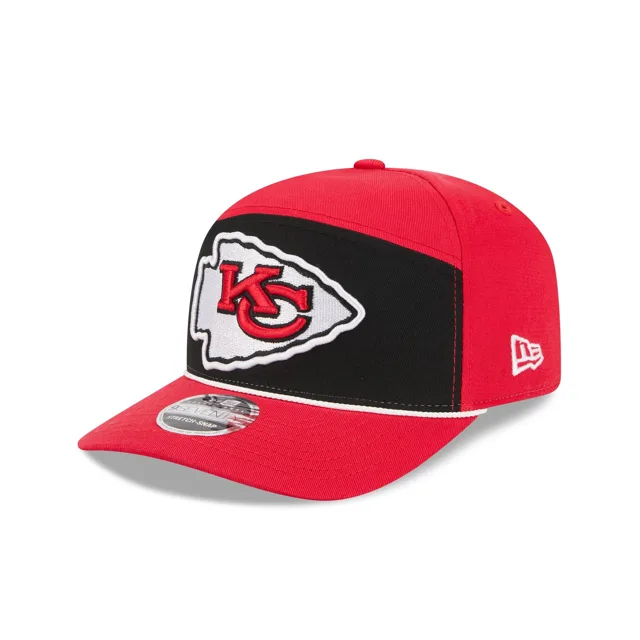 Kansas City Chiefs Chapeau extensible à panneau divisé 9SEVENTY