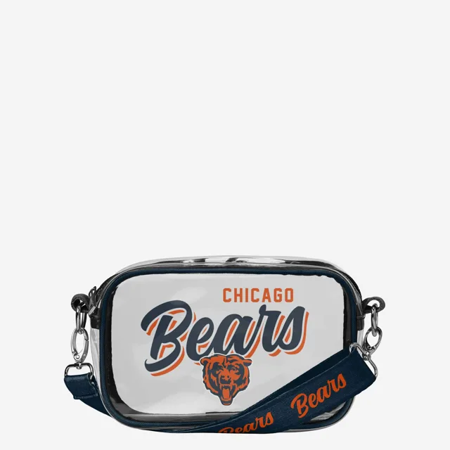 Chicago Bears Sac à bandoulière transparent Monty Script