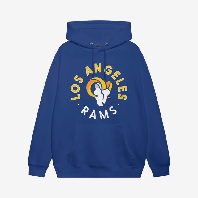 Sweat à capuche cercle Los Angeles Rams
