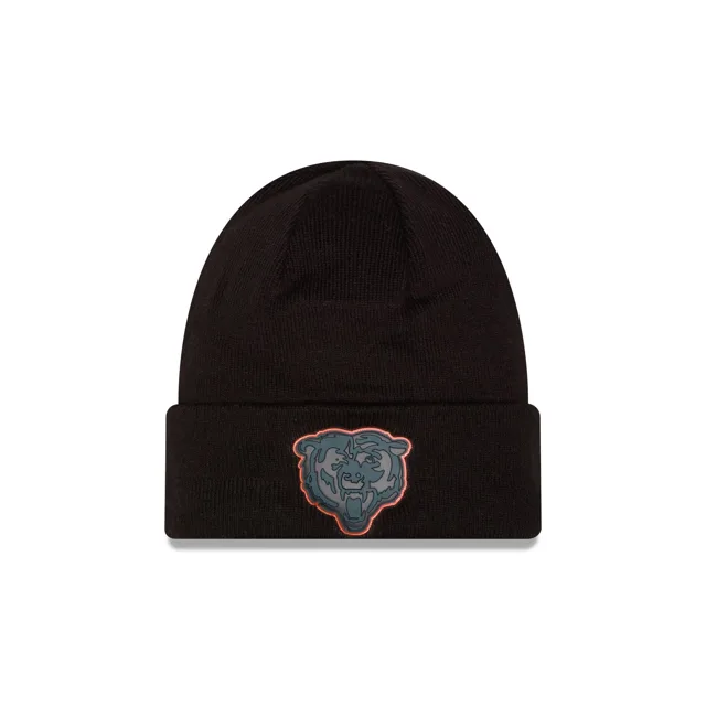 Bonnet Chicago Bears tout noir