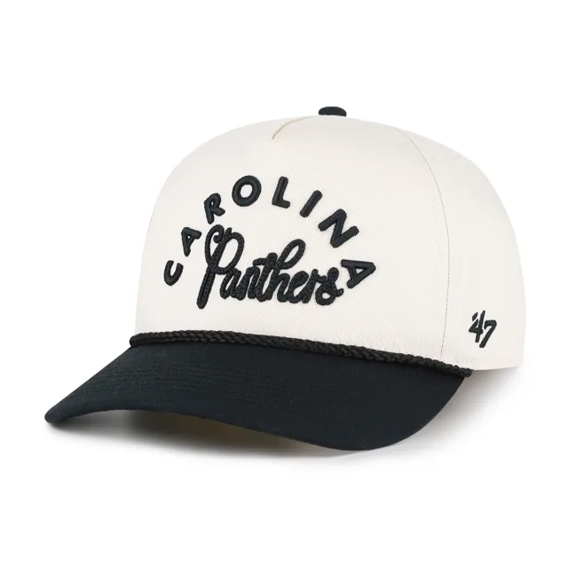 Carolina Panthers ROPE SCRIPT '47 HITCH RF POUR FEMMES COUPE RELAXÉE
