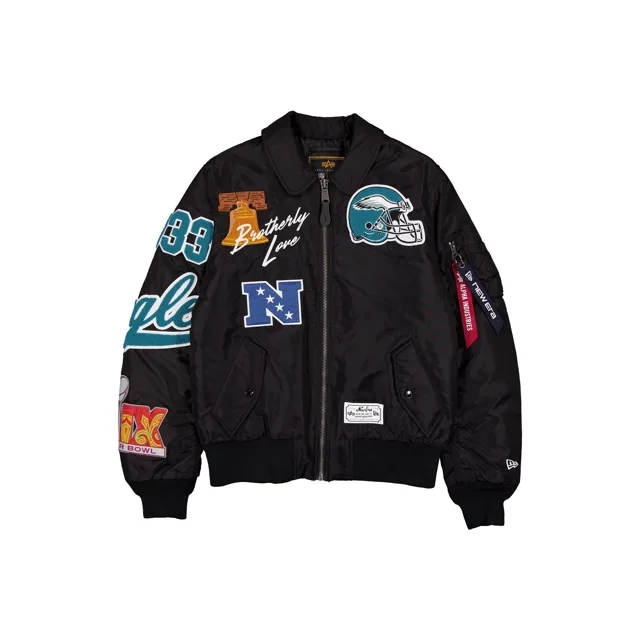 Veste de vol Alpha Industries x Philadelphia Eagles MA-1