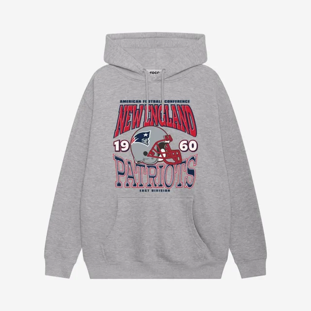 Sweat à capuche New England Patriots Classic Team Casque