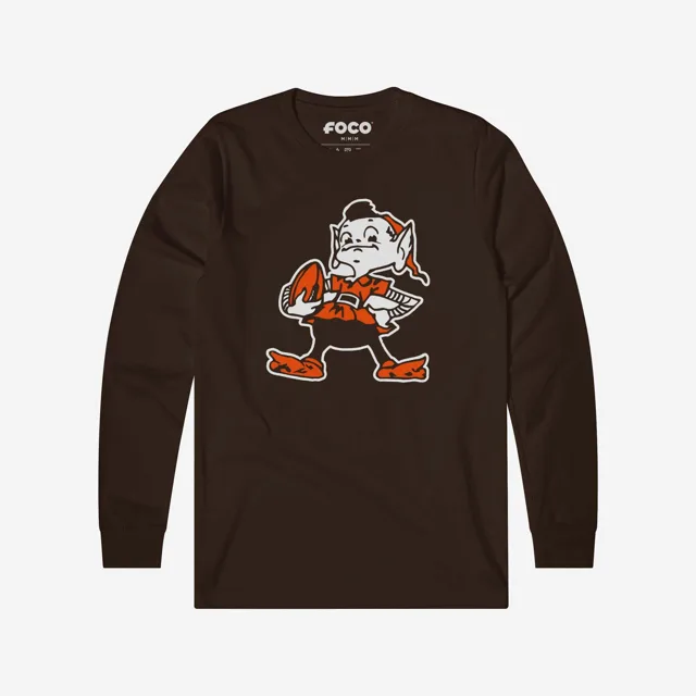 Cleveland Browns 1959 T-shirt à manches longues avec logo rétro