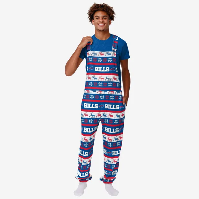 Buffalo Bills Salopette à bretelles Ugly Home Gating pour hommes