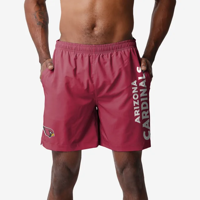 Arizona Cardinals Maillot de bain traditionnel avec mot-symbole solide