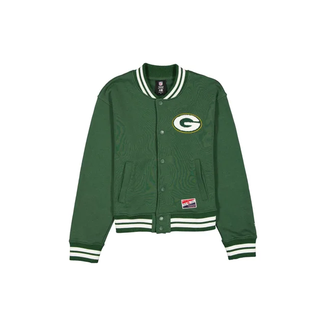 Green Bay Packers Throwback Veste à bouton-pression pour femme