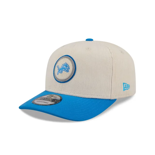 Detroit Lions Chapeau à bouton-pression extensible en velours côtelé Loyal 9SEVENTY