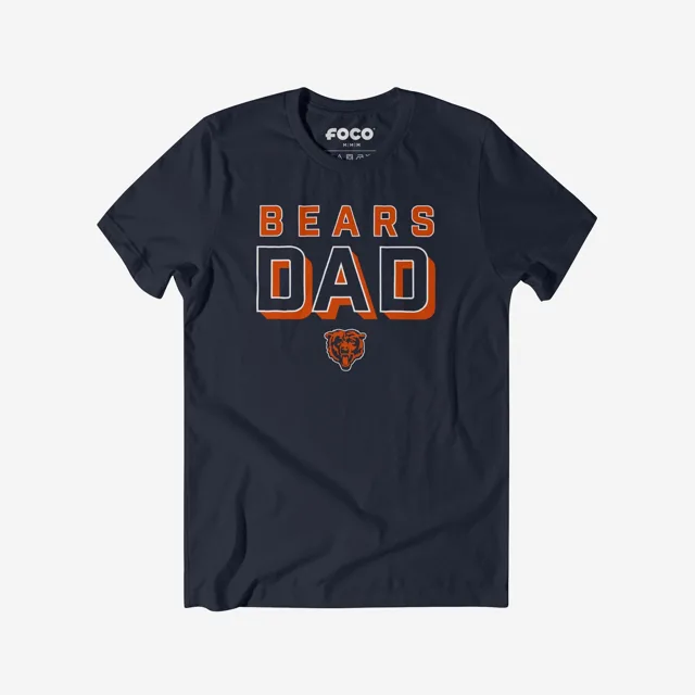 T-shirt papa de l'équipe Chicago Bears