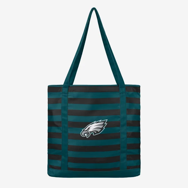Philadelphia Eagles Sac fourre-tout en toile à rayures