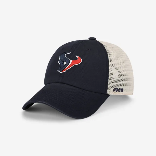 Houston Texans Casquette de camionneur décontractée avec logo principal