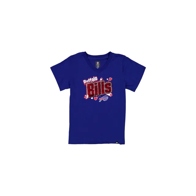 Buffalo Bills T-shirt à paillettes pour filles