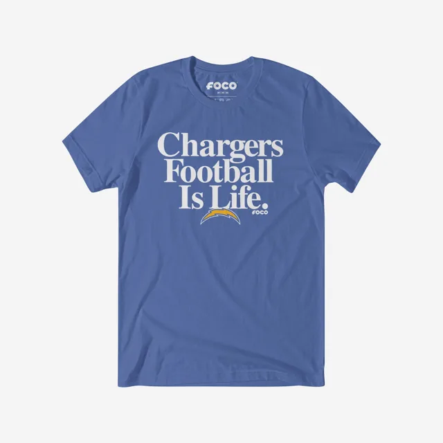 Los Angeles Chargers T-shirt Le football est la vie