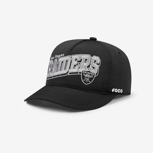 Las Vegas Raiders Casquette RF Poly Marquee ondulée