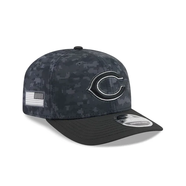 Chicago Bears 2026 Salut au service 9SEVENTY Chapeau extensible à bouton-pression