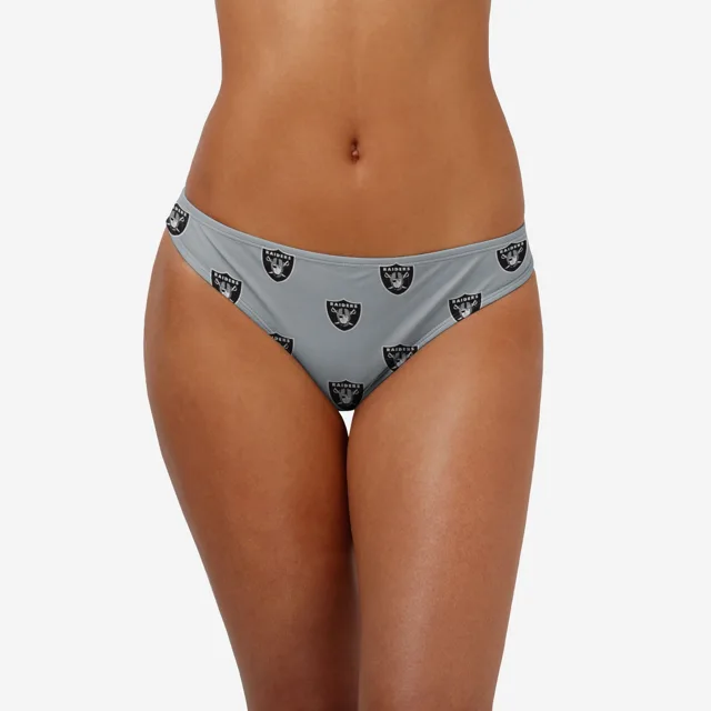 Las Vegas Raiders Bas de bikini imprimé mini pour femme