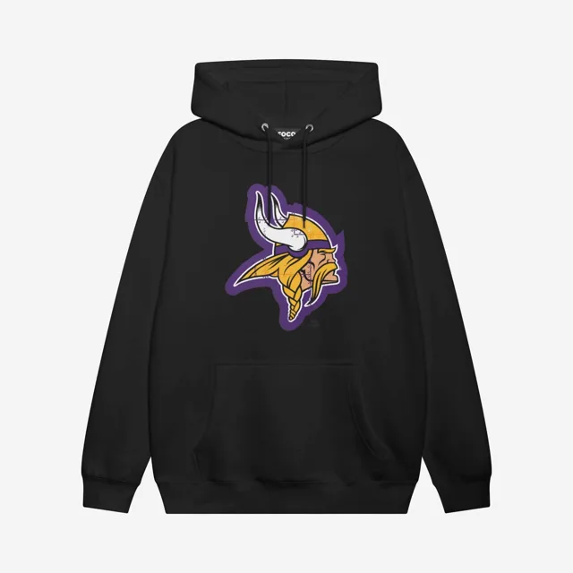 Minnesota Vikings Sweat à capuche avec logo rivet