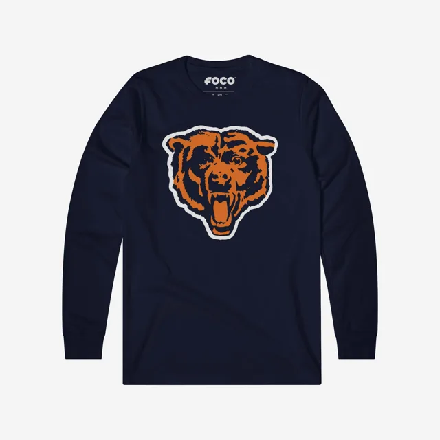 Chicago Bears 1963 T-shirt à manches longues avec logo rétro