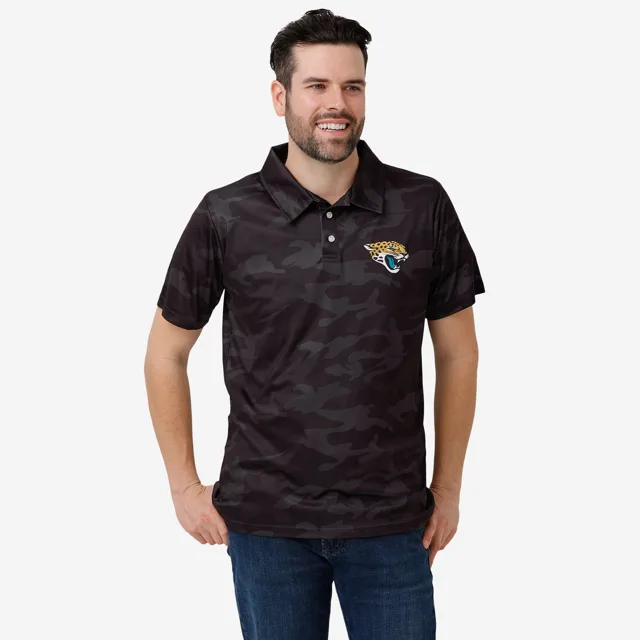 Jacksonville Jaguars Polo en polyester camouflage couleur