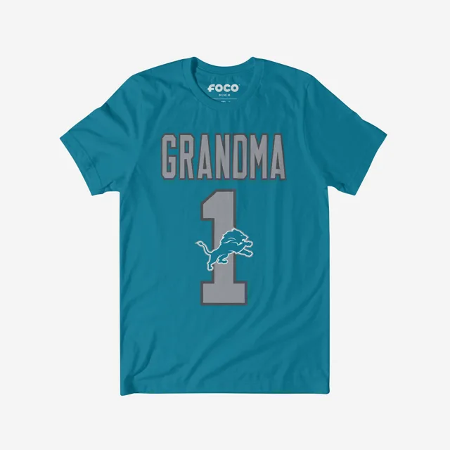 Detroit Lions T-shirt grand-mère numéro 1